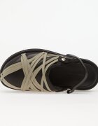 Rick Owens Обувки DRKSHDW Leather Padded Sandals - Padded Megalace Platform Black/ Pearl
