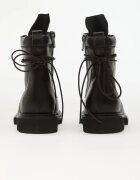 Rick Owens Обувки Leather Boots - Low Army Gabe Black