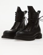 Rick Owens Обувки Leather Boots - Low Army Gabe Black