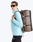The North Face Base Camp Duffel - S Smokey Brown/TNF Black/Garnet