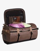 The North Face Base Camp Duffel - S Smokey Brown/TNF Black/Garnet