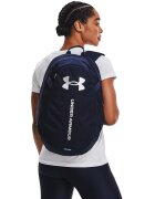 Under Armour Раница Hustle Lite Backpack Midnight Navy/ Midnight Navy/ Metallic Silver