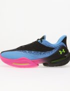 Under Armour Сникърси D. FOX 3 Black/ Horizon Blue/ Hyper Green