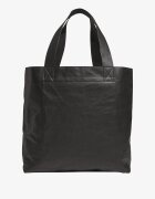 Y-3 Чанта Leather Tote Bag Black
