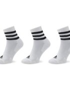 adidas Къси чорапи 3-Stripes Cushioned Sportswear Mid-Cut Socks 3 Pairs HT3456