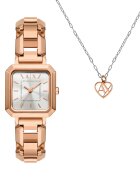 Armani Exchange Часовник Leila AX7167SET