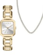 Armani Exchange Комплект часовник и колие Leila AX7186SET
