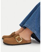 Birkenstock Чехли Boston Big Buckle Tonal 1032949