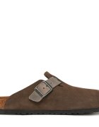 Birkenstock Чехли Boston zamsz 1029210