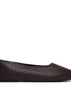 Calvin Klein Балеринки Oblique Ballerina Cut Lth HW0HW03033