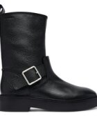 Calvin Klein Боти Conc Welt Mid Biker Boot Lth HW0HW03212