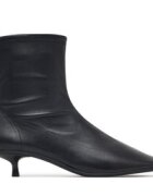 Calvin Klein Боти Round Kitt Heel Ankle Boot Nappa HW0HW03169