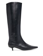 Calvin Klein Ботуши Kitten Heel High Boot Lth HW0HW03167