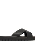 Calvin Klein Чехли Sq Molded Sandal Xcross Lth HM0HM02235