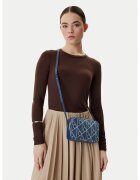 Calvin Klein Дамска чанта Emblem Aop Denim Camera Bag LV04F3430G