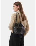 Calvin Klein Дамска чанта Emblem Aop Drawstring Bucket LV04F3785G