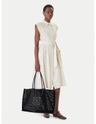 Calvin Klein Дамска чанта Emblem Mesh Xl Tote LV04F3422G