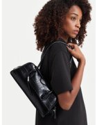Calvin Klein Дамска чанта Emblem Trio Croco Shoulder Bag LV04F3780G
