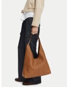 Calvin Klein Дамска чанта Slouchy Leather Md Shoulder Bag LV04F3543G