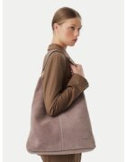 Calvin Klein Дамска чанта Slouchy Suedelarge Shoulder Bag LV04F3690G