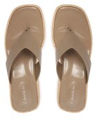 Calvin Klein Джапанки Block Heel Espa 50 Thong Lth HW0HW02902