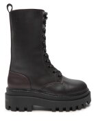 Calvin Klein Jeans Боти тип челси Flatform Lace Up Boot Mg Lth YW0YW01544