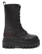Calvin Klein Jeans Боти тип челси Flatform Lace Up Boot Mg Lth YW0YW01544