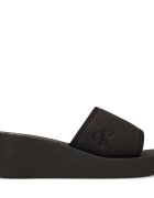 Calvin Klein Jeans Чехли Beach Wedge Slide Canvas YW0YW01725