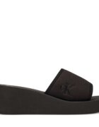 Calvin Klein Jeans Чехли Beach Wedge Slide Canvas YW0YW01725
