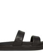 Calvin Klein Jeans Чехли Flat Molded Doublebar Sandal Lth YM0YM01226