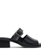 Calvin Klein Jeans Чехли Heel Square Mg Buckle Lth YW0YW01701