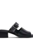 Calvin Klein Jeans Чехли Heel Square Mg Buckle Lth YW0YW01701