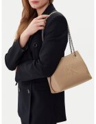 Calvin Klein Jeans Дамска чанта Sculpted Chain Shoulder Bag LV04K3163G
