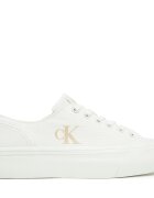 Calvin Klein Jeans Гуменки Vulc Flatform Low Cv Mg YW0YW01763 Бял