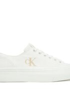 Calvin Klein Jeans Гуменки Vulc Flatform Low Cv Mg YW0YW01763 Бял