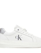 Calvin Klein Jeans Сникърси Chunky Cupsole Lth Silver YW0YW01876
