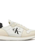 Calvin Klein Jeans Сникърси Runner Sock Laceup Ml Lth YW0YW01616