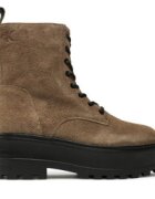 Calvin Klein Jeans Туристически oбувки Flatform Zip Laceup Mg S YW0YW01554