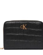 Calvin Klein Портфейл Ck Croc Medium Flap Zip Around LV04F1095G
