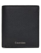 Calvin Klein Портфейл Foil Emboss Slim Trifold W Card LV04D1063G