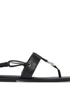 Calvin Klein Сандали Round Flat Sndl Thong Lth Hdw HW0HW02926