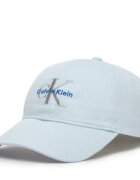 Calvin Klein Шапка с козирка Monologo Embroidery Baseball Hat LV04K5026G Светлосиньо