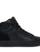 Calvin Klein Сникърси Classic Cup Mid Laceup Zip Lth YM0YM01428
