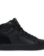 Calvin Klein Сникърси Classic Cup Mid Laceup Zip Lth YM0YM01428