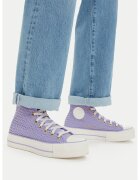 Converse Кецове Chuck Taylor All Star Lift Platform Knit Kadın Mor A13644C