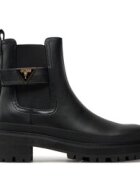 Guess Боти Bensly FLFBEN ELE10 Черен