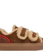Inuikii Сникърси Lila Shearling Low Velcro 1001.001.0561.150 Кафяв