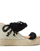 Manebi Еспадрили Hamptons Two Braided Bands Wedge Espadrilles K 1.0 WE