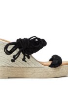 Manebi Еспадрили Hamptons Two Braided Bands Wedge Espadrilles K 1.0 WE