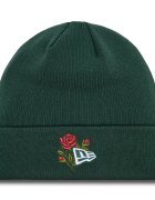 New Era Шапка Rose Icon Cuff Knit Beanie 60580736 Зелен